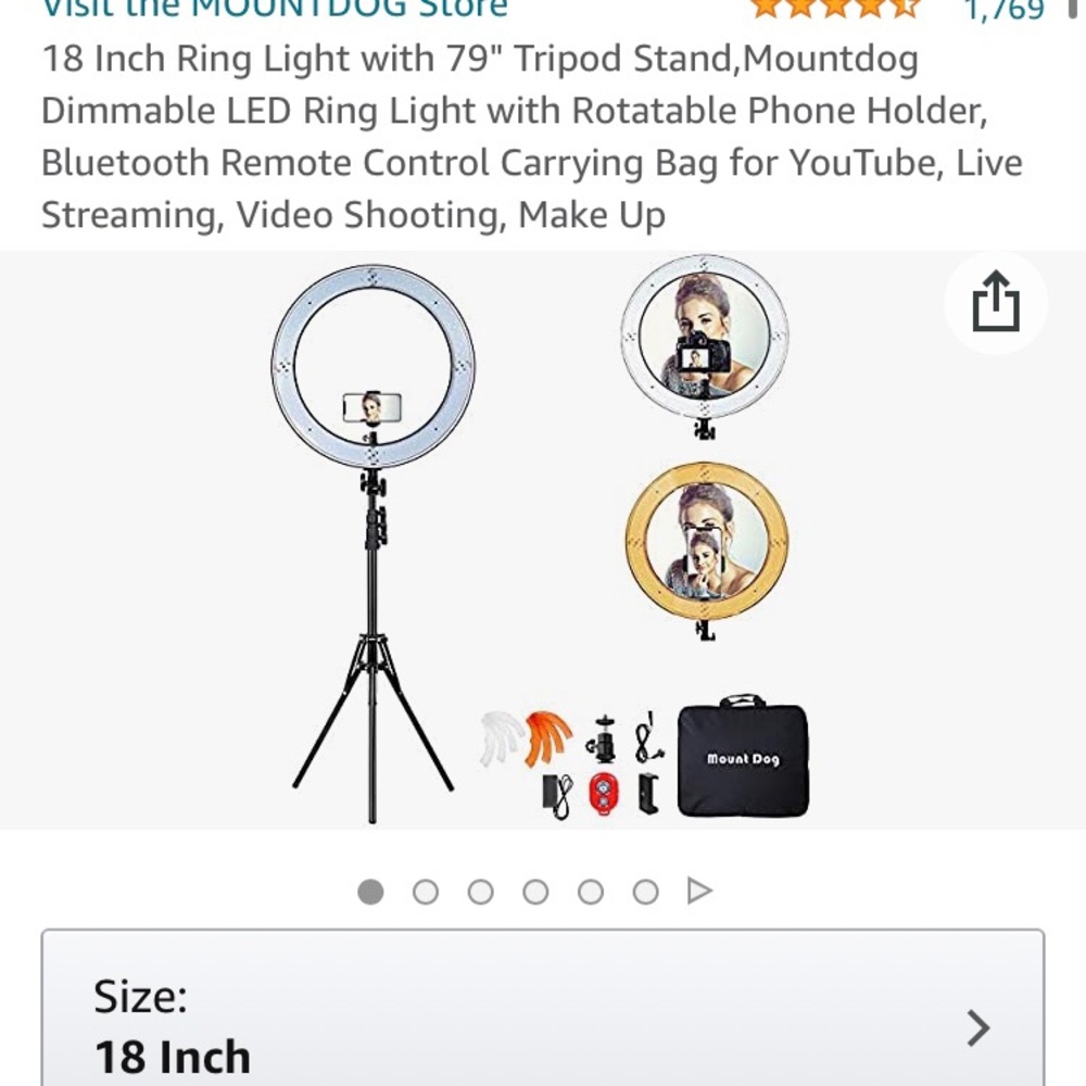 18” Ring Light